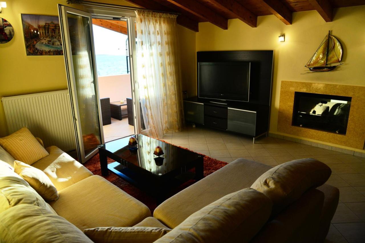 Sea View Luxury Apartment Plataria Exterior foto